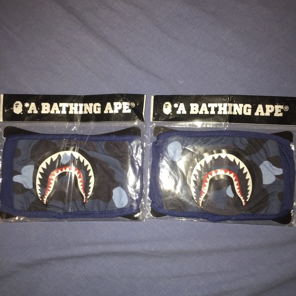 Bape Other - Bape Mask Blue Camo